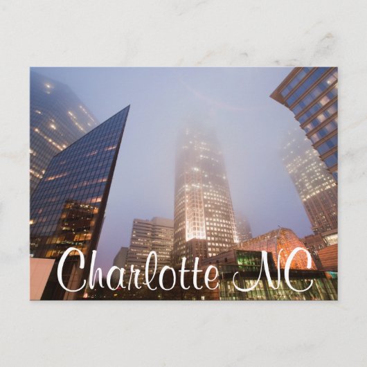 Carte Postale Charlotte NC (Devant)