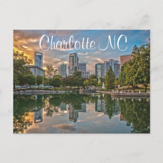Carte Postale Charlotte NC (Devant)