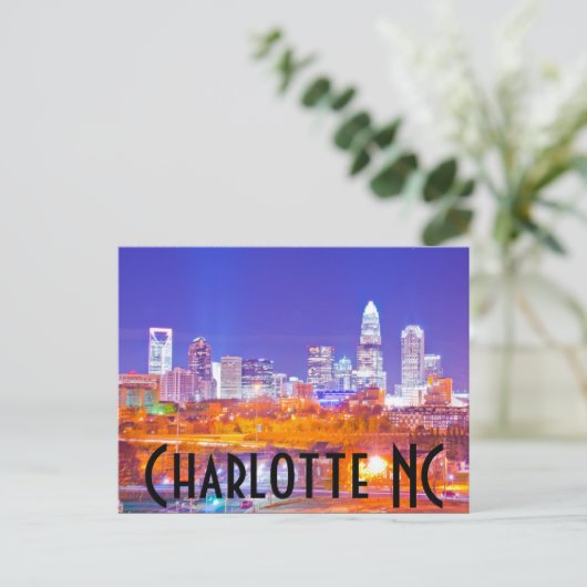 Carte Postale Charlotte NC (Debout devant)