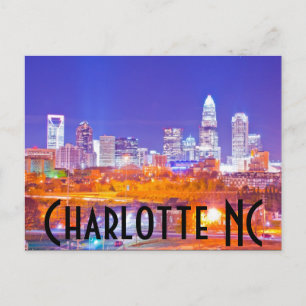 Carte Postale Charlotte NC