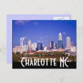 Carte Postale Charlotte NC (Devant / Derrière)