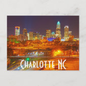 Carte Postale Charlotte NC (Devant)