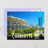 Carte Postale Charlotte NC (Devant / Derrière)