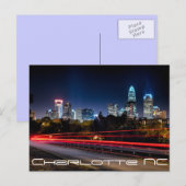 Carte Postale Charlotte NC (Devant / Derrière)