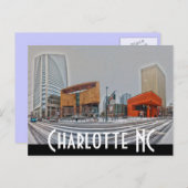 Carte Postale Charlotte NC (Devant / Derrière)