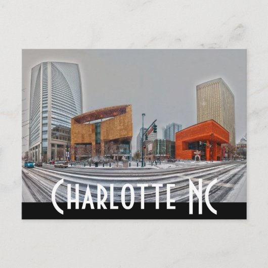 Carte Postale Charlotte NC (Devant)