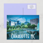 Carte Postale Charlotte NC (Devant / Derrière)