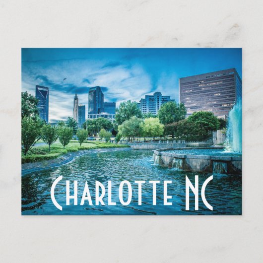 Carte Postale Charlotte NC (Devant)