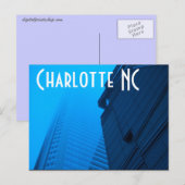 Carte Postale Charlotte NC (Devant / Derrière)