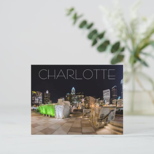 Carte Postale Charlotte NC (Debout devant)