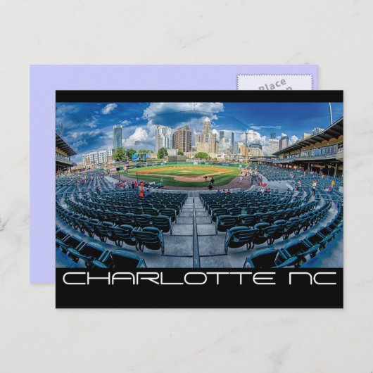 Carte Postale Charlotte NC (Devant / Derrière)
