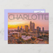 Carte Postale Charlotte NC (Devant / Derrière)