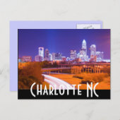 Carte Postale Charlotte NC (Devant / Derrière)
