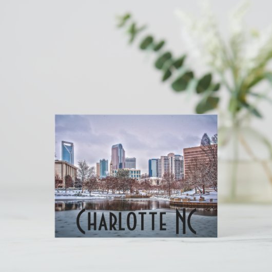 Carte Postale Charlotte NC (Debout devant)