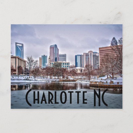 Carte Postale Charlotte NC (Devant)