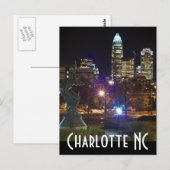 Carte Postale Charlotte NC (Devant / Derrière)