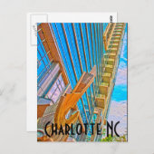 Carte Postale Charlotte NC (Devant / Derrière)