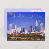 Carte Postale Charlotte NC (Devant / Derrière)