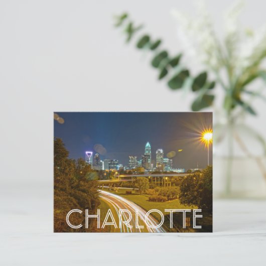 Carte Postale Charlotte NC (Debout devant)