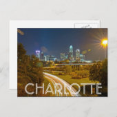 Carte Postale Charlotte NC (Devant / Derrière)