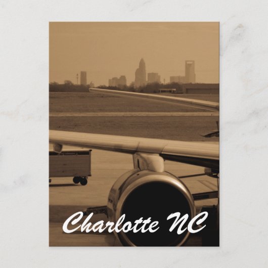 Carte Postale Charlotte NC (Devant)