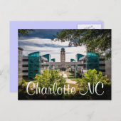 Carte Postale Charlotte NC (Devant / Derrière)