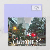 Carte Postale Charlotte NC (Devant / Derrière)