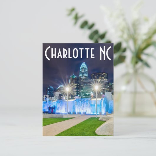 Carte Postale Charlotte NC (Debout devant)