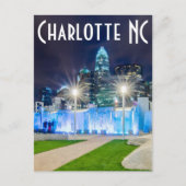 Carte Postale Charlotte NC (Devant)