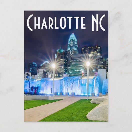 Carte Postale Charlotte NC (Devant)