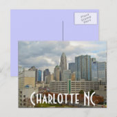 Carte Postale Charlotte NC (Devant / Derrière)