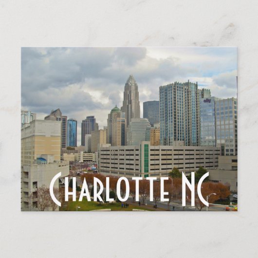 Carte Postale Charlotte NC (Devant)
