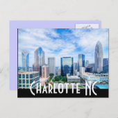 Carte Postale Charlotte NC (Devant / Derrière)