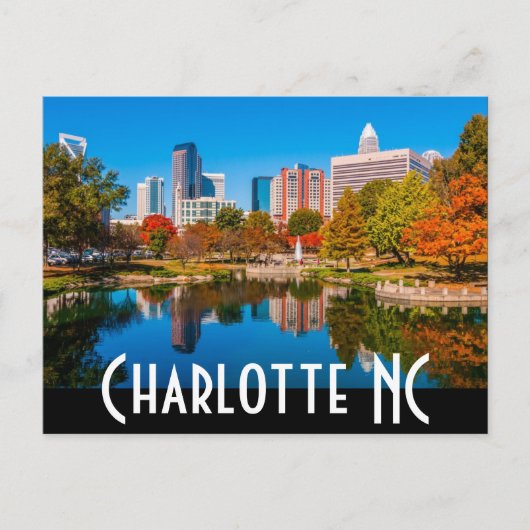 Carte Postale Charlotte NC (Devant)