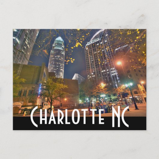 Carte Postale Charlotte NC (Devant)