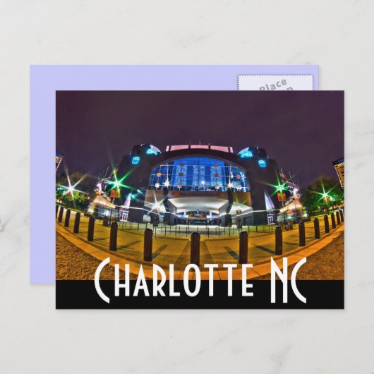 Carte Postale Charlotte NC (Devant / Derrière)