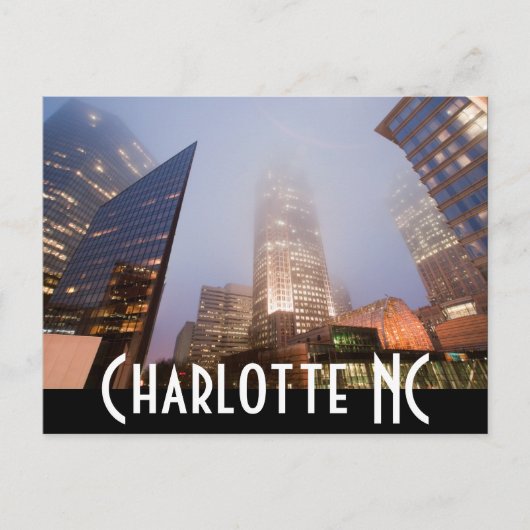Carte Postale Charlotte NC (Devant)