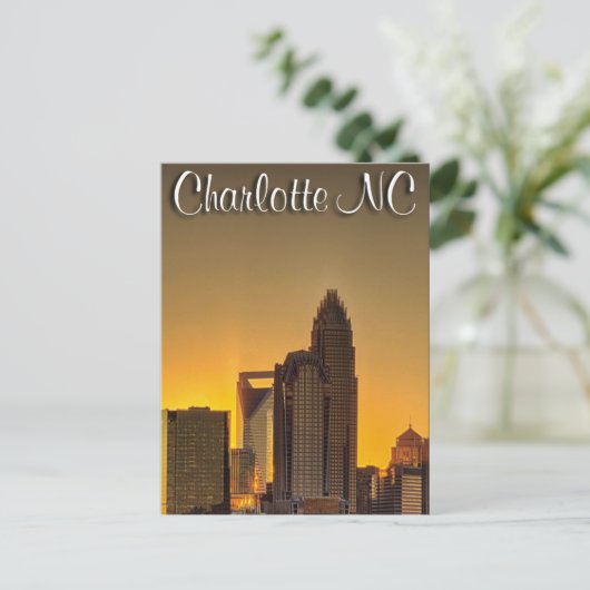 Carte Postale Charlotte NC (Debout devant)