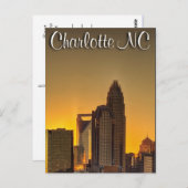 Carte Postale Charlotte NC (Devant / Derrière)