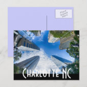 Carte Postale Charlotte NC (Devant / Derrière)