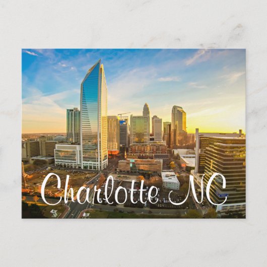 Carte Postale Charlotte NC (Devant)