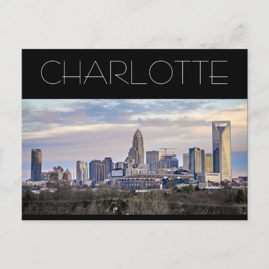 Carte Postale Charlotte NC (Devant)