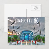 Carte Postale Charlotte NC abaisser la vitesse (Devant / Derrière)