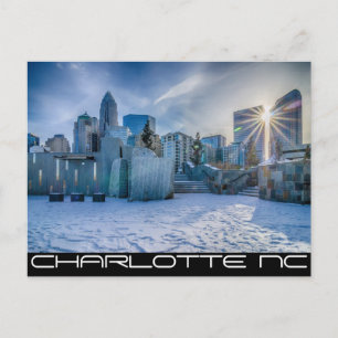 Carte Postale Charlotte NC -QUEEN CITY