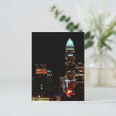 Carte Postale Charlotte NC Skyline (Debout devant)