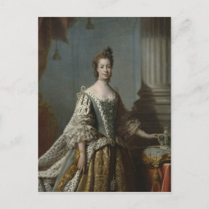 Carte Postale Charlotte Sophia de Mecklenburg-Strelitz, 1762