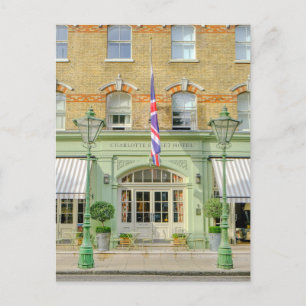 Carte Postale Charlotte Street, Fitzrovia, Londres UK Postcard