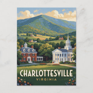 Carte Postale Charlottesville Virginie Blue Ridge Voyage