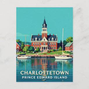 Carte Postale Charlottetown, Île-du-Prince-Édouard Voyage ⚓