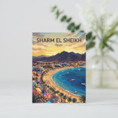 Carte Postale Charm el-Cheikh Égypte (Debout devant)